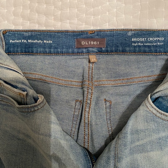 DL1961 Bridget Cropped high rise instasculpt boot cut - Picture 2 of 10